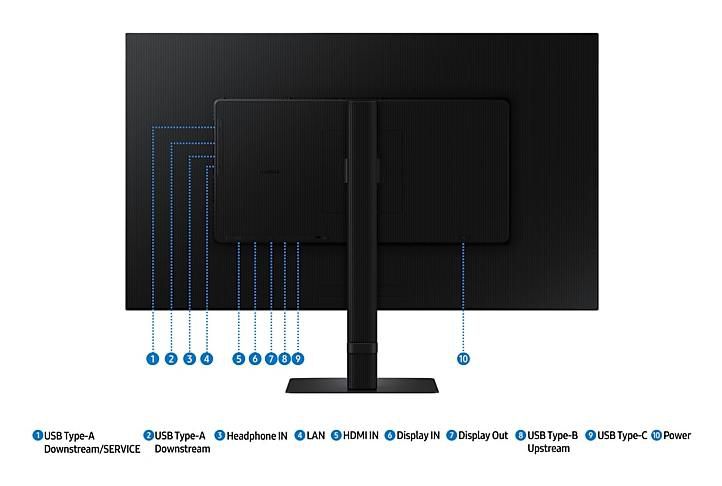Монитор 32" Samsung Monitor S32D604UAU / LS32D604UAUXEN Black - PN LS32D604UAUXEN