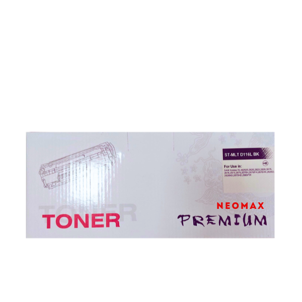 КАСЕТА ЗА SAMSUNG M2625/M2825/M2675/M2875 - HIGH CAPACITY - SU828A - MLT-D116L (MLTD116L) - Black - WITH CHIP / С ЧИП - PN ST-MLTD116L - NEOMAX