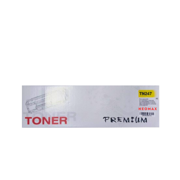 КАСЕТА ЗА BROTHER HL L3210/L3230/L3270/MFC L3710/L3730/L3750/L3770/DCP L3550 - Yellow - TN247Y (TN-247Y) - PN BT-TN247Y - NEOMAX