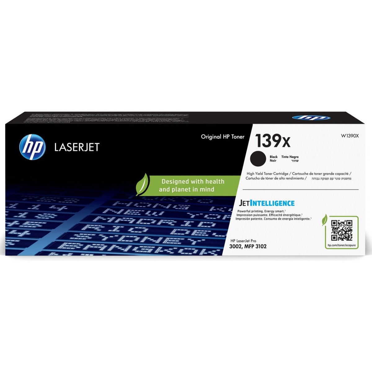 КАСЕТА ЗА HP Laserjet PRO 3002 series/MFP 3102 series - HIGH CAPACITY - Black - /139X/ - PN W1390X
