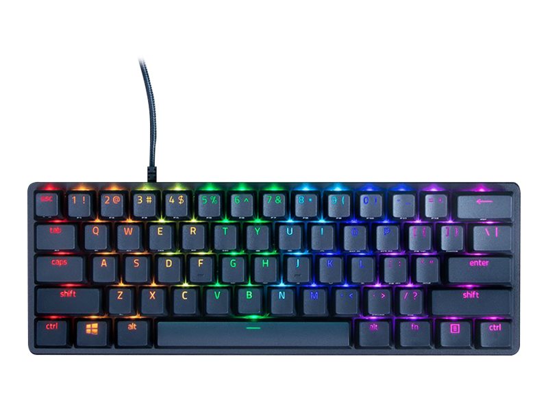Гейминг клавиатура мини Razer Keyboard Huntsman Mini / RZ03-03390200-R3M1 - Black - PN RZ03-03390200-R3M1