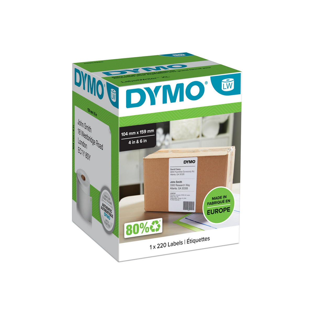 Лента за етикетни принтери Dymo Label S0904980 - White - PN S0904980