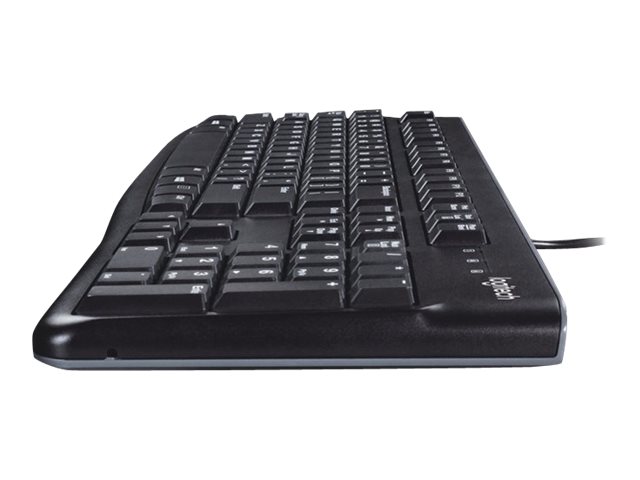 КЛАВИАТУРА LOGITECH K120U US USB - С БДС КИРИЛИЗАЦИЯ (WITH BDS CYRILLIC) - Black - PN 920-002508