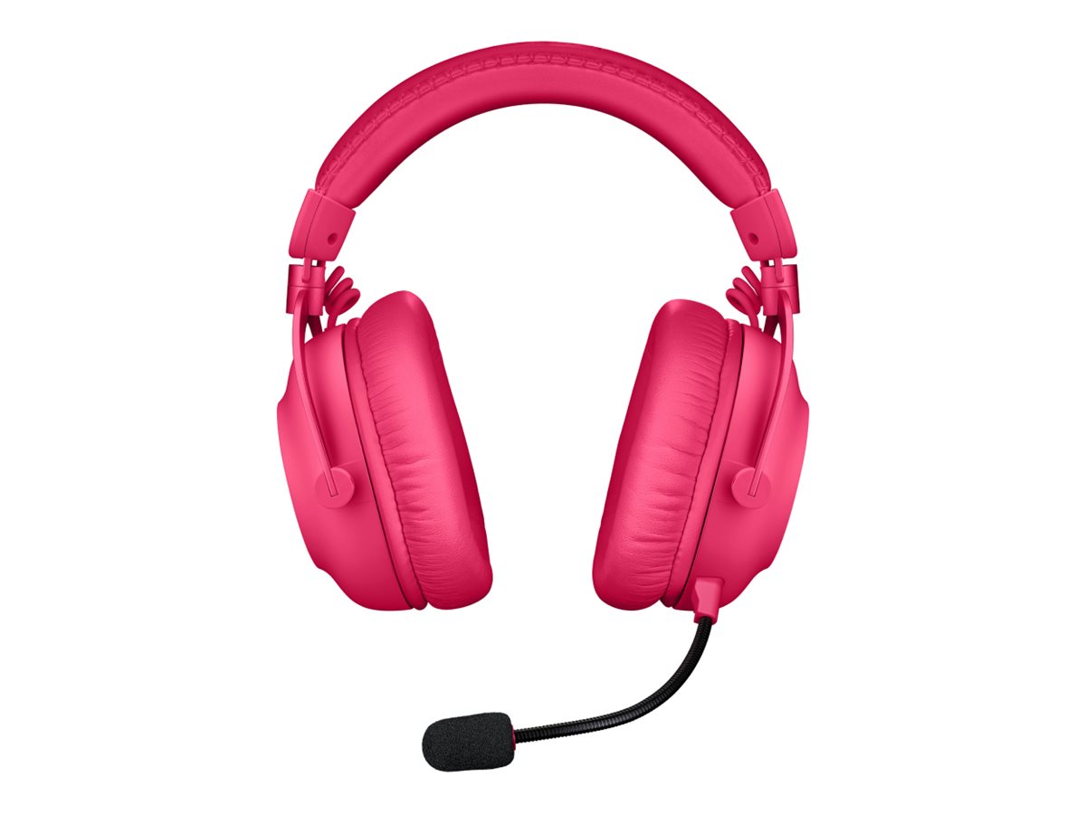 Гейминг слушалки Logitech Headset Pro X 2 Lightspeed / 981-001275 Magenta - PN 981-001275