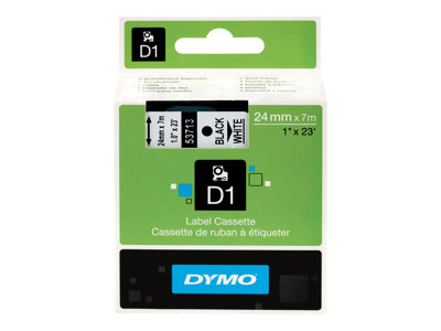 Лента за етикетни принтери Dymo Ribbon 53713 / S0720930 - Black on White - PN S0720930 +