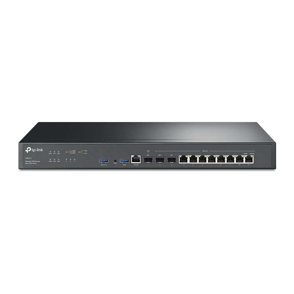 Рутер TP-LINK Router ER8411 / ER8411 - Black - PN ER8411