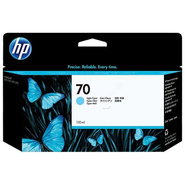 ГЛАВА ЗА HEWLETT PACKARD DesignJet Z2100/Z3100 series - Light cyan ink - /70/ - PN C9390A