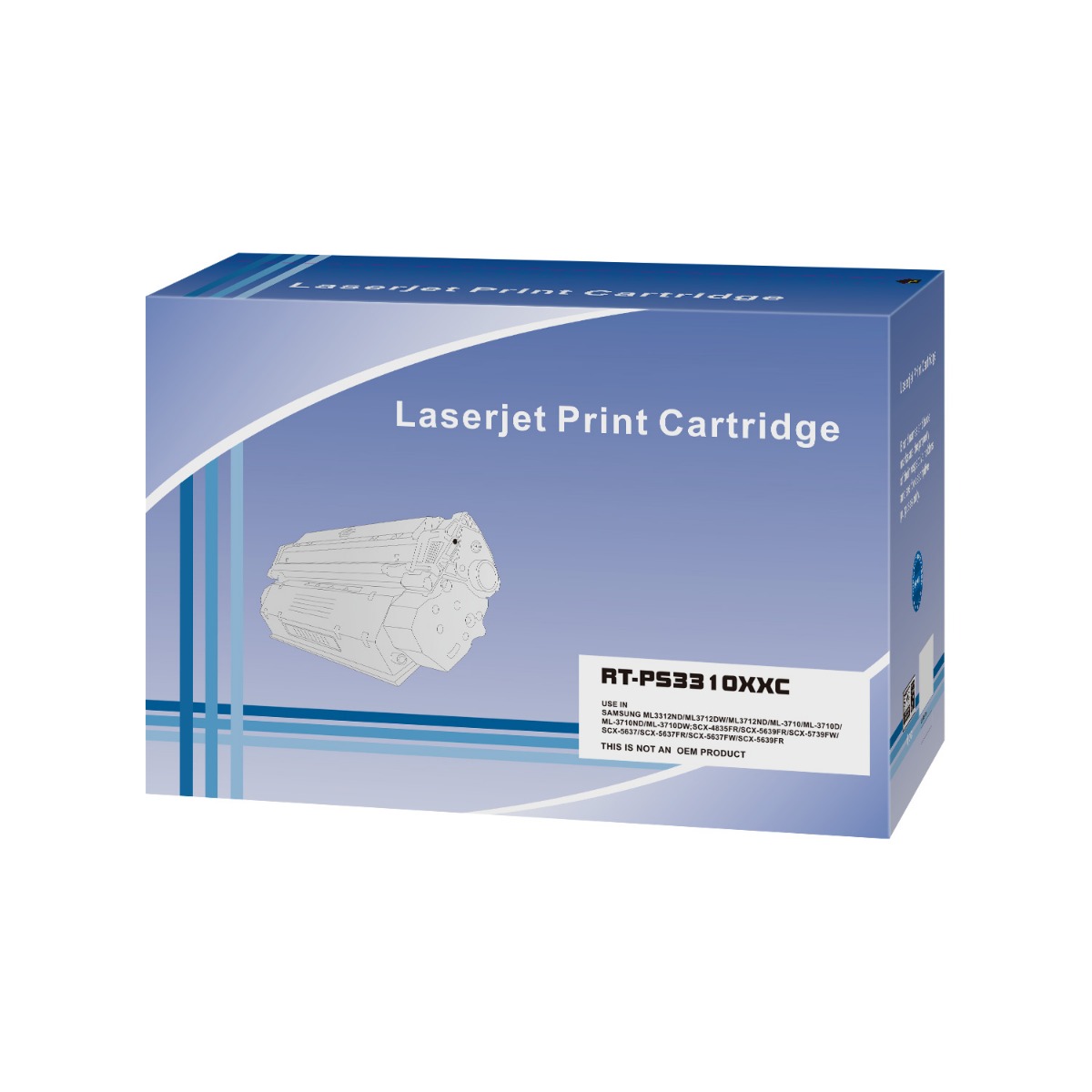 КАСЕТА ЗА SAMSUNG ML 3710/3712/SCX 5637/5737 - HIGH CAPACITY - MLT-D205E (MLTD205E) / SU951A - Black - WITH CHIP / С ЧИП - PN NT-CS3310XXC - BLUE BOX