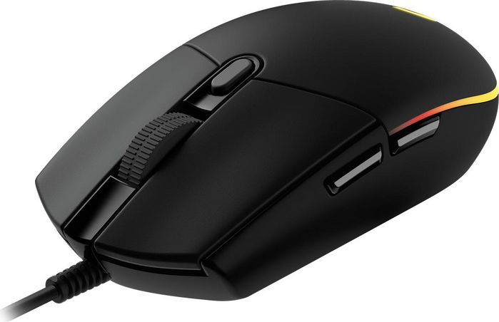 ГЕЙМЪРСКА МИШКА LOGITECH G102 LIGHTSYNC - Дясна ръка - USB Тип-A, 8000 DPI - Black - PN 910-005823