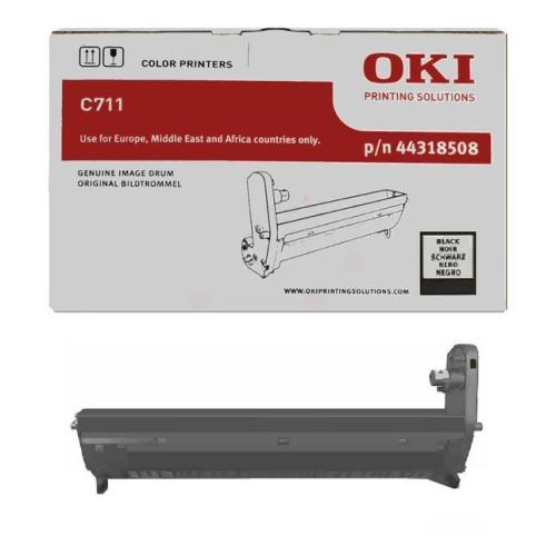 Барабанна касета за Oki C711 Series - DRUM UNIT - 44318508 - Black - PN 44318508