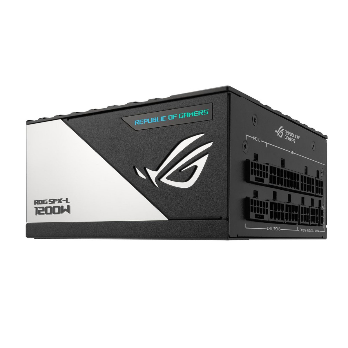 Захранване Asus PC power supply unit ROG Loki 1200W Titanium Silver-Black - PN 90YE00N0-B0NA00