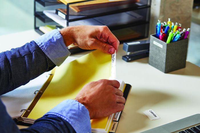 Етикети за папки за етикетни принтери Dymo Label 99017 / S0722460 - PN S0722460