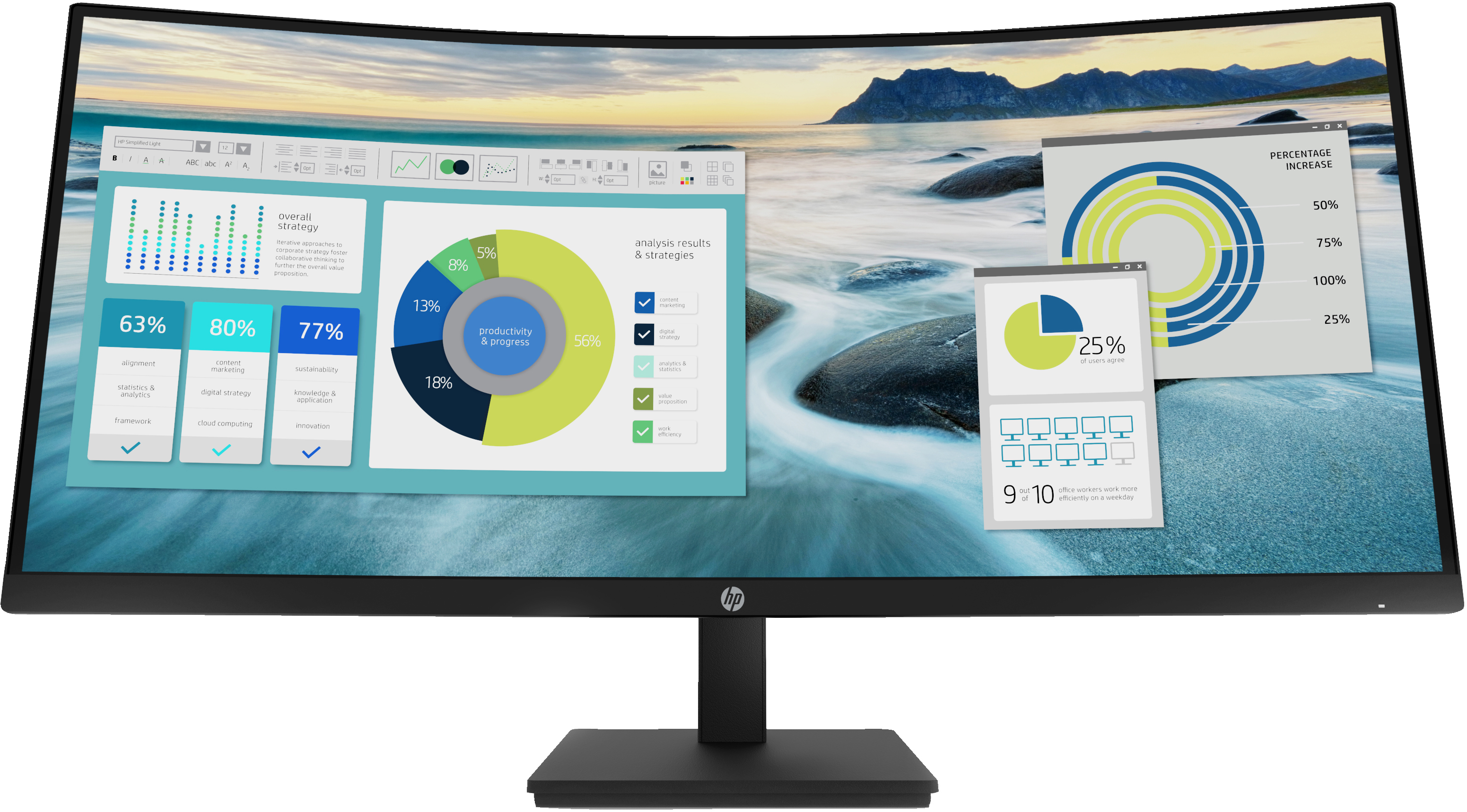 Монитор HP Monitor 21Y56AA / 21Y56AA#ABB Black (34 ") - PN 21Y56AA#ABB