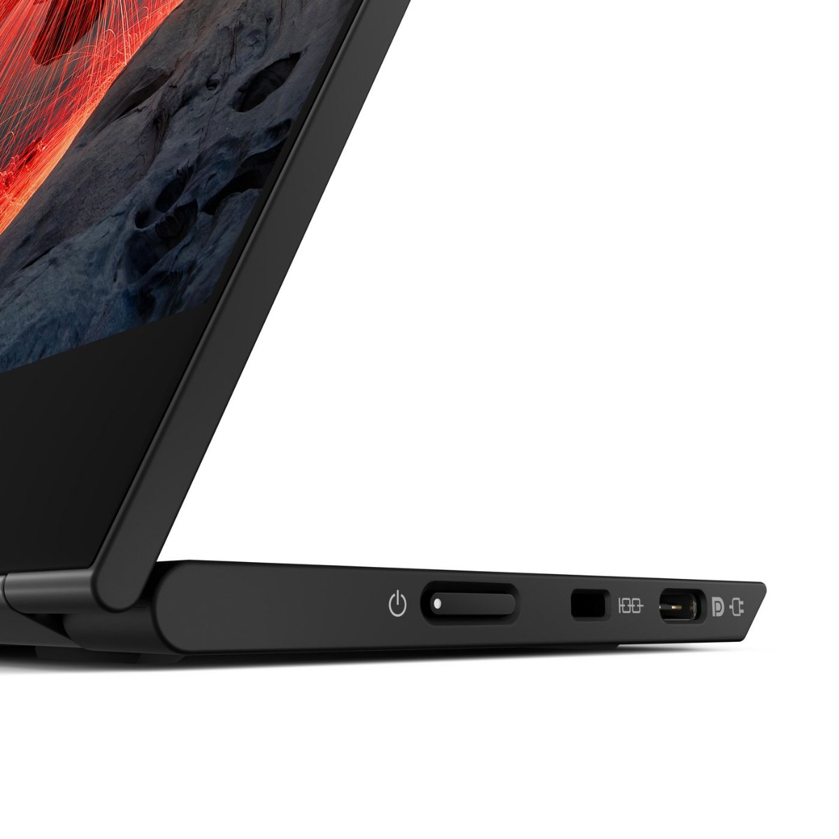 Преносим монитор Lenovo 14" Monitor ThinkVision M14t Gen 2 / 63FDUAT6WL Black - PN 63FDUAT6WL