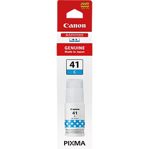 БУТИЛКА МАСТИЛО ЗА CANON PIXMA G1420/G2420/G2460/G3420/G3460 - /41/ - GI-41C (GI41C) - Ink Bottle - Cyan - PN 4543C001