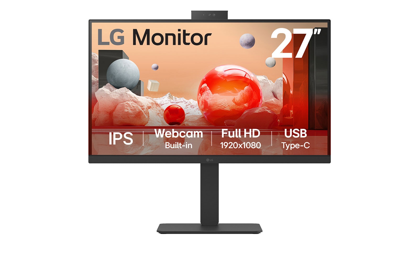 Монитор LG Monitor 27BA850-B.AEU / 27BA850-B.AEU Black - PN 27BA850-B.AEU