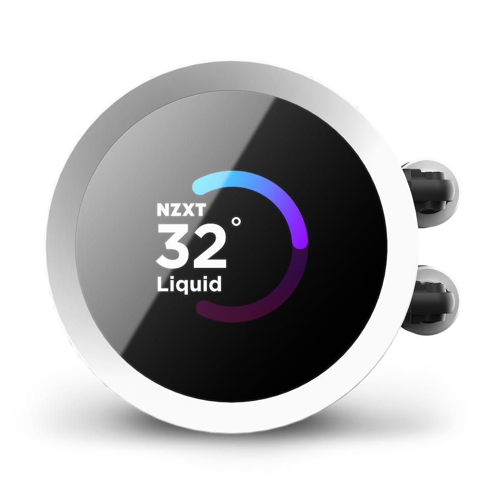 Вентилатор NZXT Water cooling Kraken 280 RGB / RL-KR280-W1 White - PN RL-KR280-W1