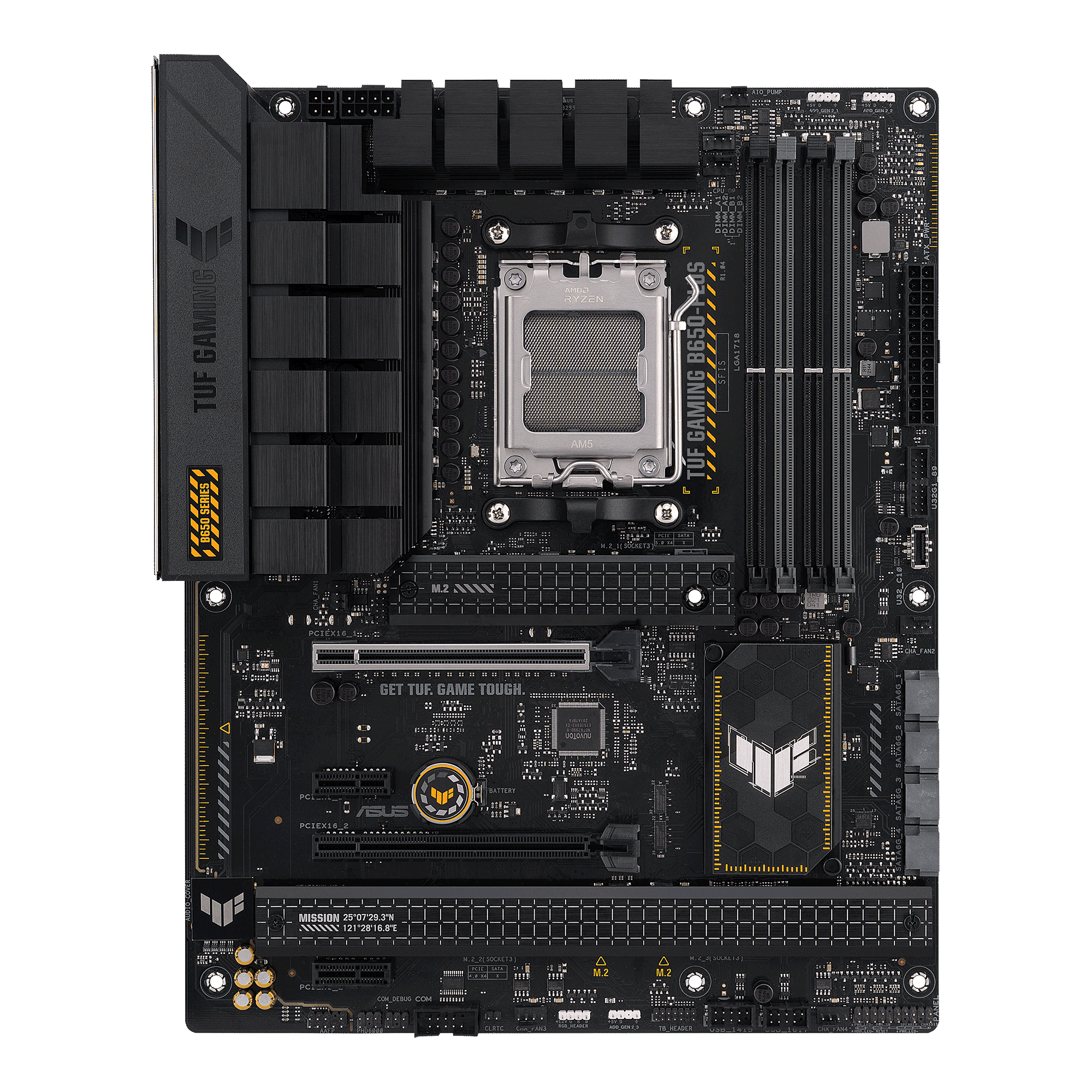 Дънна платка Asus Motherboard TUF GAMING B650-PLUS / 90MB1BY0-M0EAY0 - Black - PN 90MB1BY0-M0EAY0