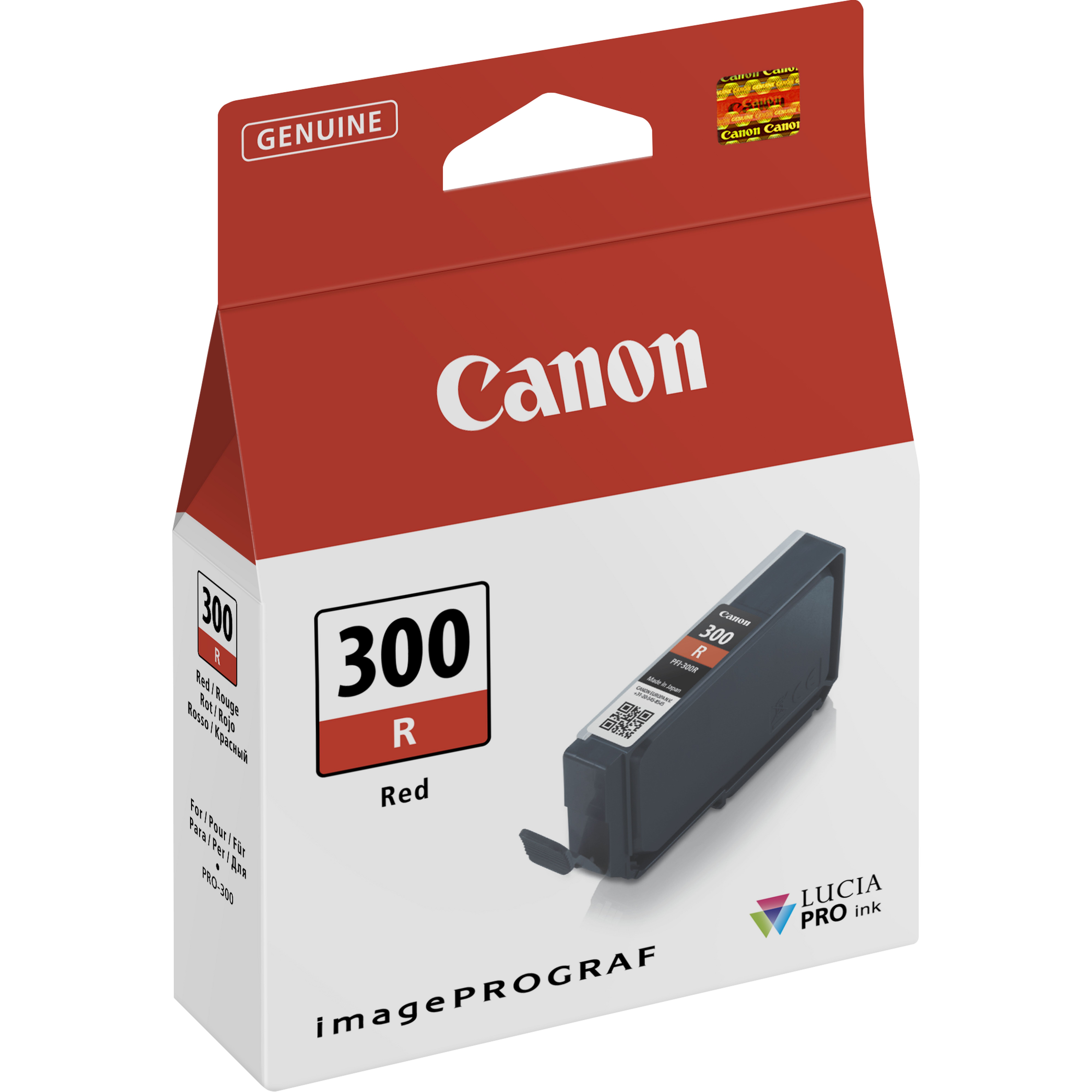 Глава за Canon imagePROGRAF Pro-300 - Ink - /300/ - PFI300R (PFI-300R) / 4199C001 - Red - PN 4199C001