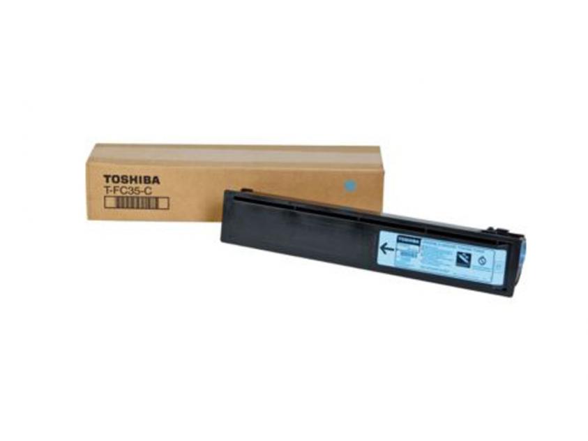 TОНЕР КАСЕТА ЗА TOSHIBA e-Studio 2500C/PRO/3500C/PRO/3510C/PRO - Cyan - PN 6AJ00000050 - T-FC35C (T-FC35-C) (TFC35C)