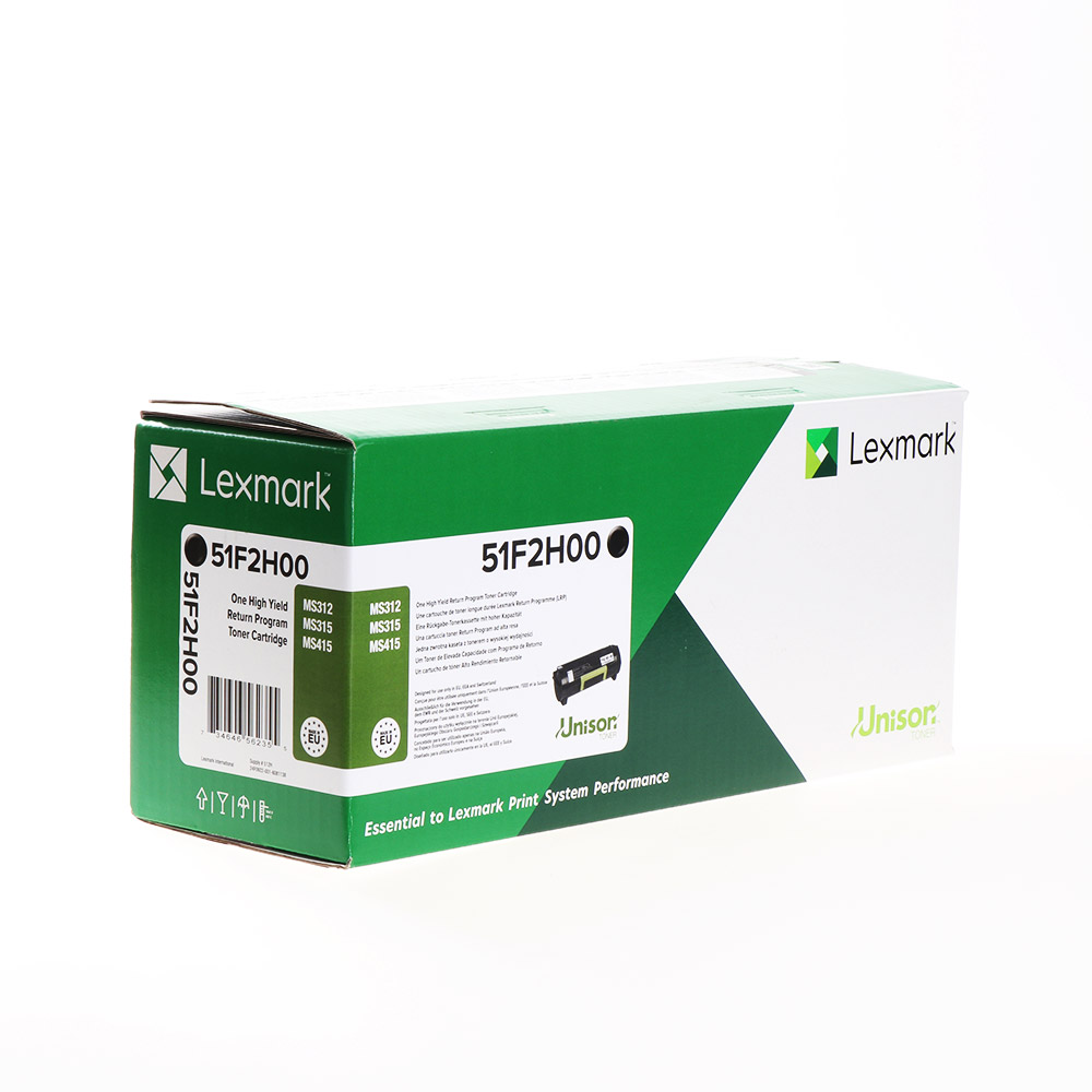 КАСЕТА ЗА LEXMARK  MS312dn/MS415dn - Black -  HIGH CAPACITY - /512H/ - PN 51F2H00