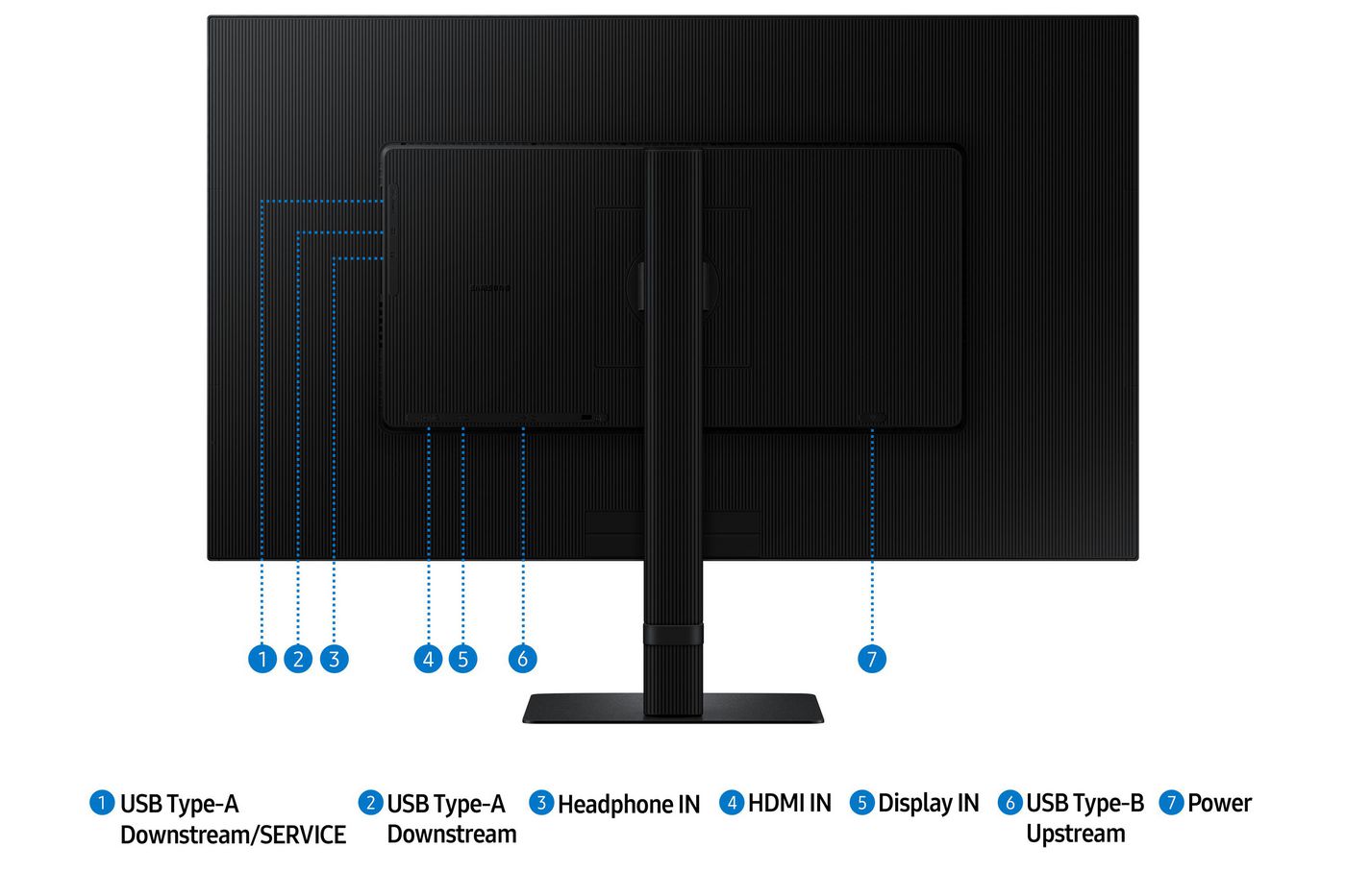 Монитор 32" Samsung Monitor S32D600EAU / LS32D600EAUXEN Black - PN LS32D600EAUXEN