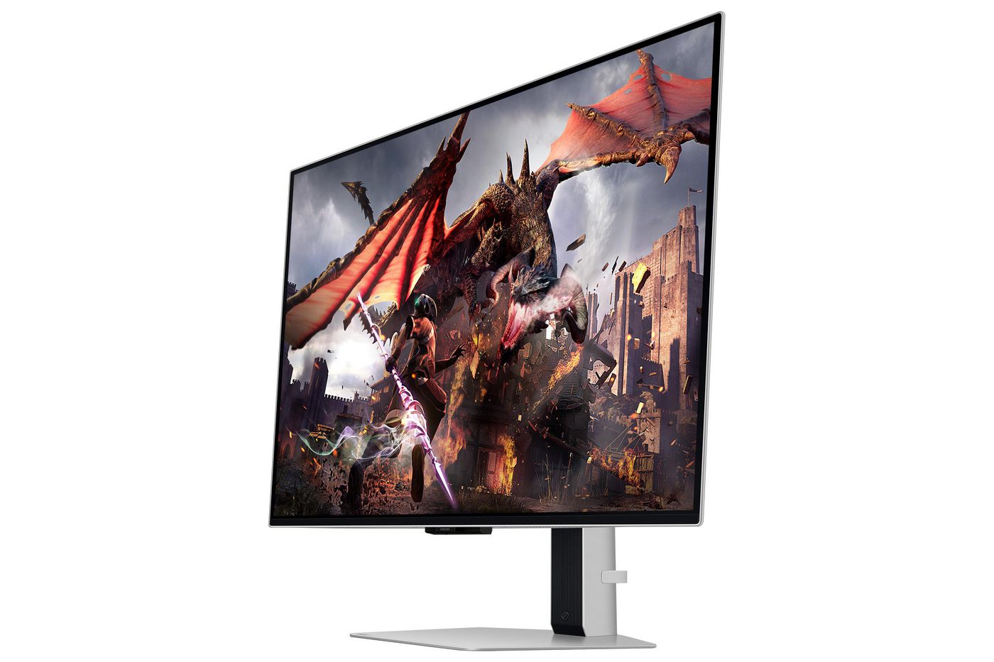 Гейминг монитор 32" Samsung Monitor S32DG802SU / LS32DG802SUXDU Silver - PN LS32DG802SUXDU