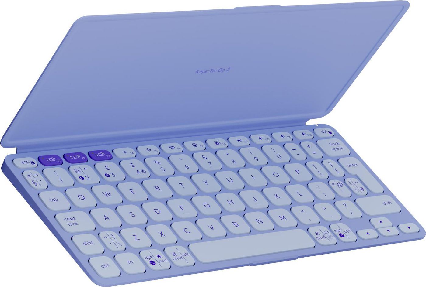 Преносима клавиатура Logitech Keyboard Keys-To-Go 2 / 920-012986 Purple - PN 920-012986