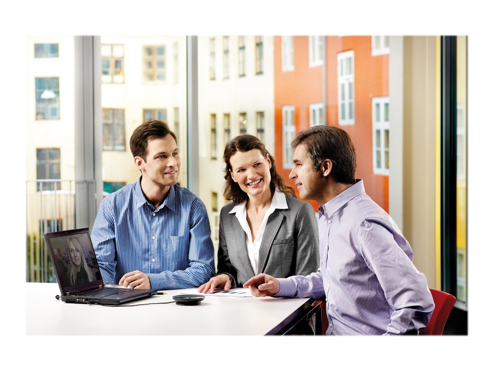 Конферентен високоговорител Jabra Hands-free kit SP410MS / 7410-109 - Black - PN 7410-109