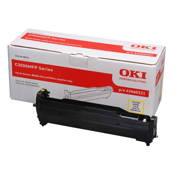 БАРАБАННА КАСЕТА ЗА OKI C 3520/3530/MC350/360 - Yellow - DRUM UNIT - PN 43460221