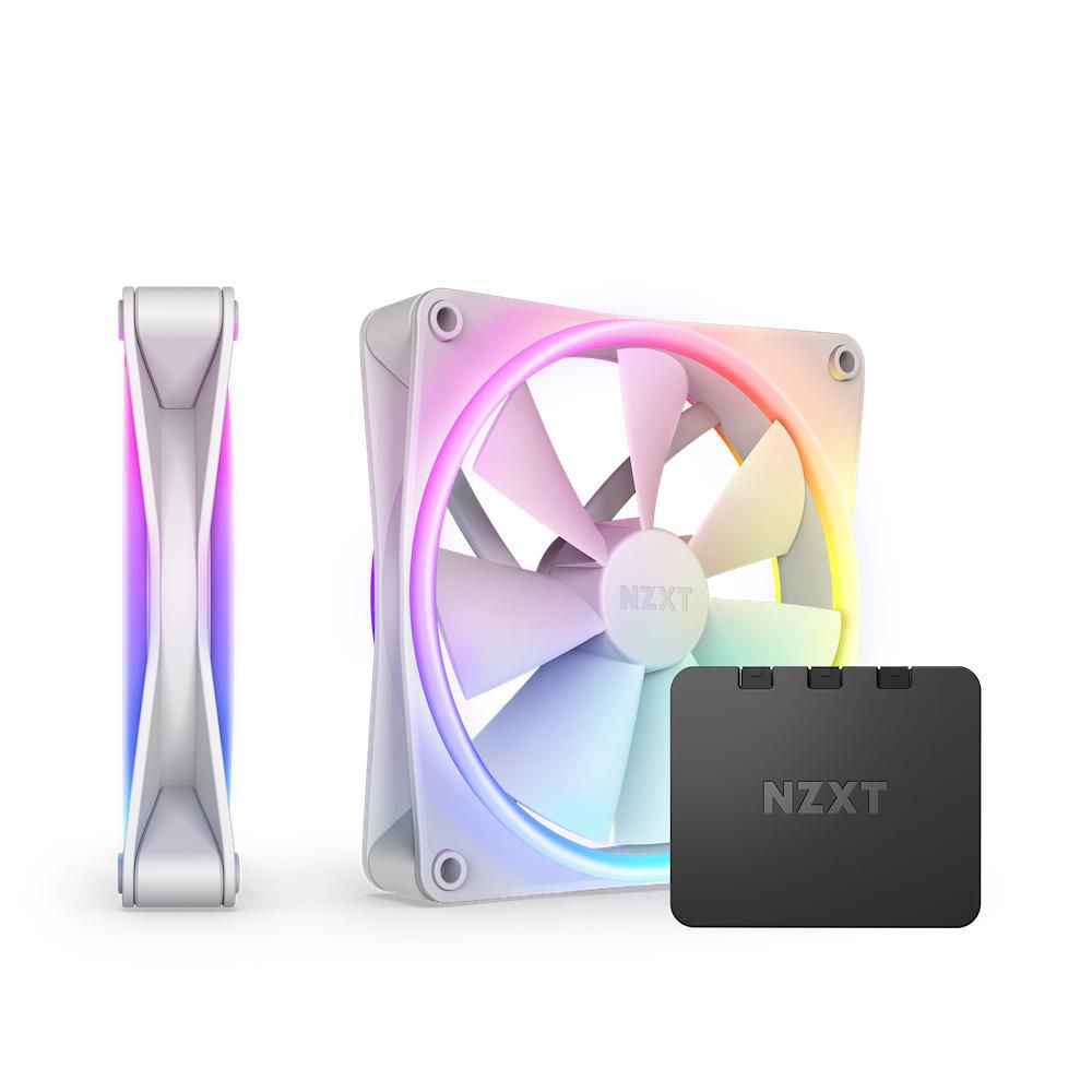 Вентилатор NZXT Fan F140 RGB Duo 2-Pack / RF-D14DF-W1 White - PN RF-D14DF-W1