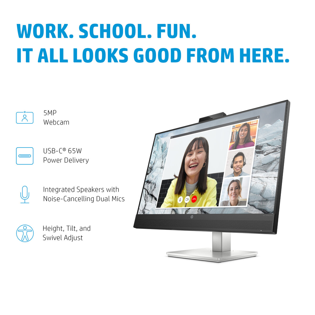 Монитор HP Monitor 40Z29AA / 40Z29AA#ABB Silver (27 ") - PN 40Z29AA#ABB