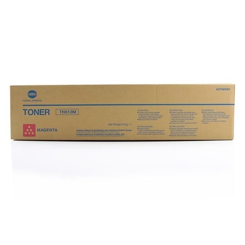 ТОНЕР КАСЕТА ЗА KONICA MINOLTA BIZHUB C452/C552/C652/C652DS - Magenta - TN413M (TN-413M)/TN613M (TN-613M) -  PN A0TM350