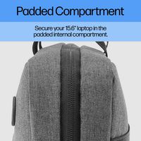 Модулен калъф за лаптоп HP Notebook bag Prelude 15" / 2Z8P4AA - Gray L - PN 2Z8P4AA