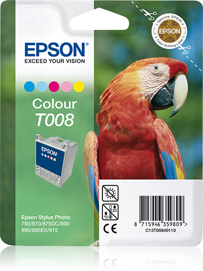 ГЛАВА ЗА EPSON STYLUS PHOTO 790/870/870LE/875DC/890/895/1270/1290 - Color - OUTLET - PN C13T00840110