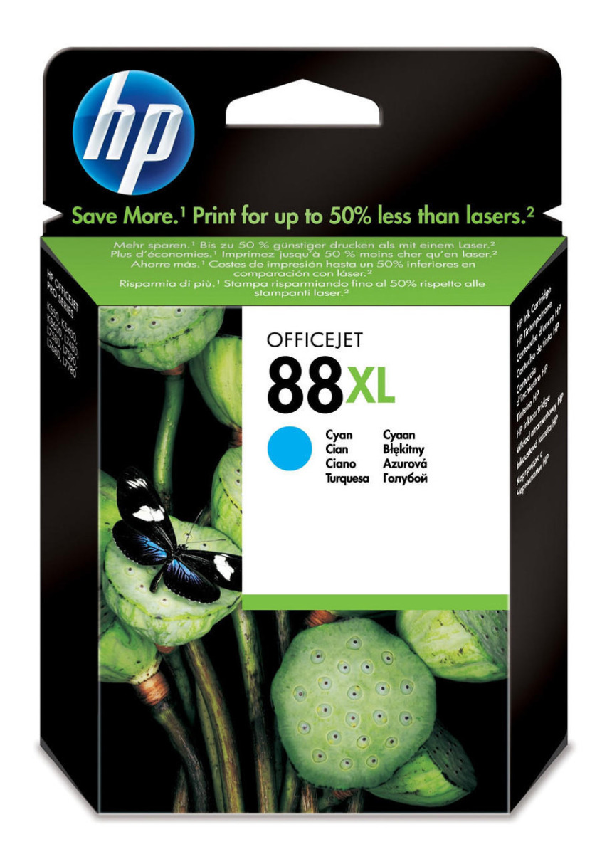 ГЛАВА ЗА HEWLETT PACKARD Officejet Pro Series K550 - HIGH CAPACITY - Cyan Ink - /88XL/ - PN C9391AE