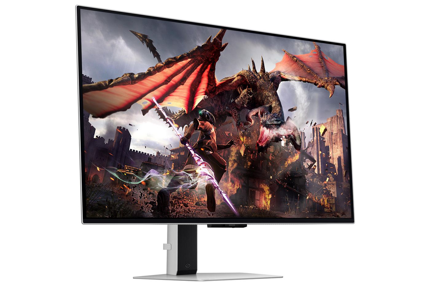 Гейминг монитор 32" Samsung Monitor S32DG802SU / LS32DG802SUXDU Silver - PN LS32DG802SUXDU