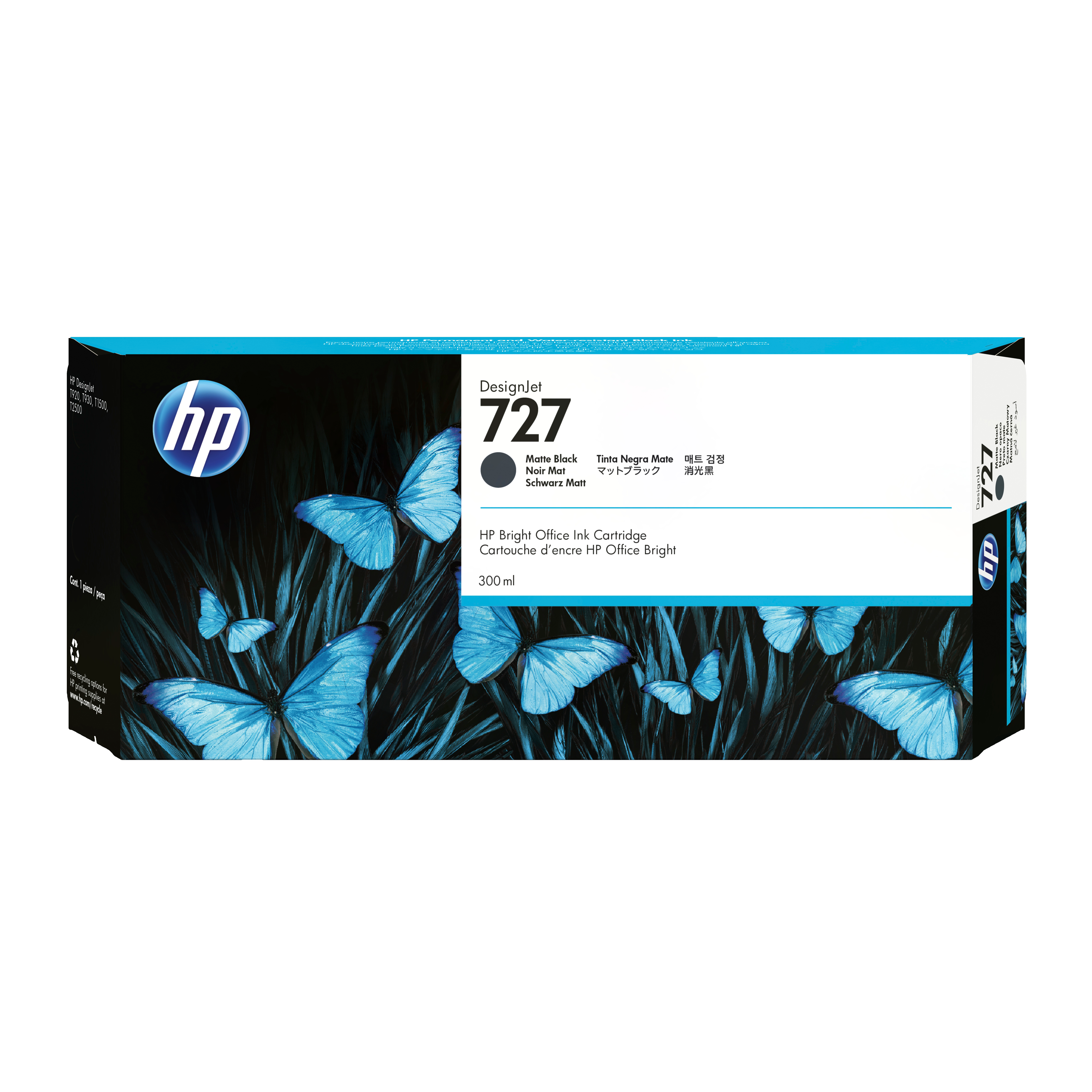 Глава за HP DesignJet T920/T930 Series - Ink - /727/ / C1Q12A - Matte Black - XXL - PN C1Q12A