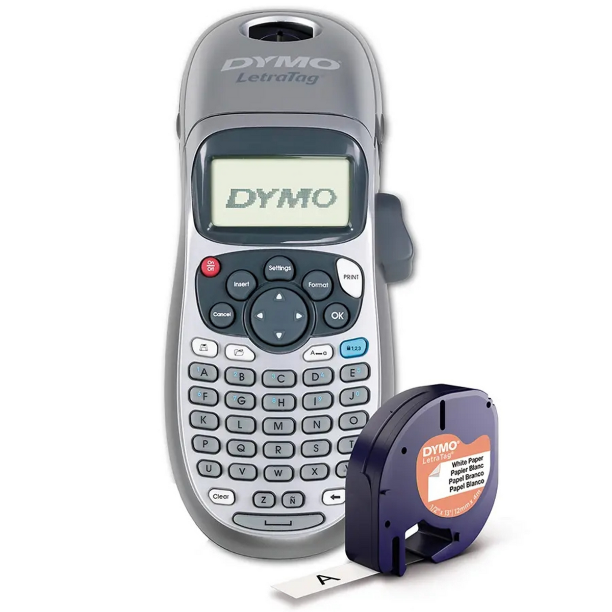 Dymo Labelling device LetraTag LT-100H / 2174577 Silver - PN 2174577
