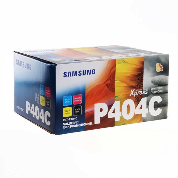 КОМПЛЕКТ 4 КАСЕТИ ЗА SAMSUNG Xpress C430/C430W/C480/C480W/C480FN/C480FW/SL-C 430/432/433/480/482/483 Series - MultiPack - B/C/M/Y - PN CLT-P404C (CLTP404C) / SU365A