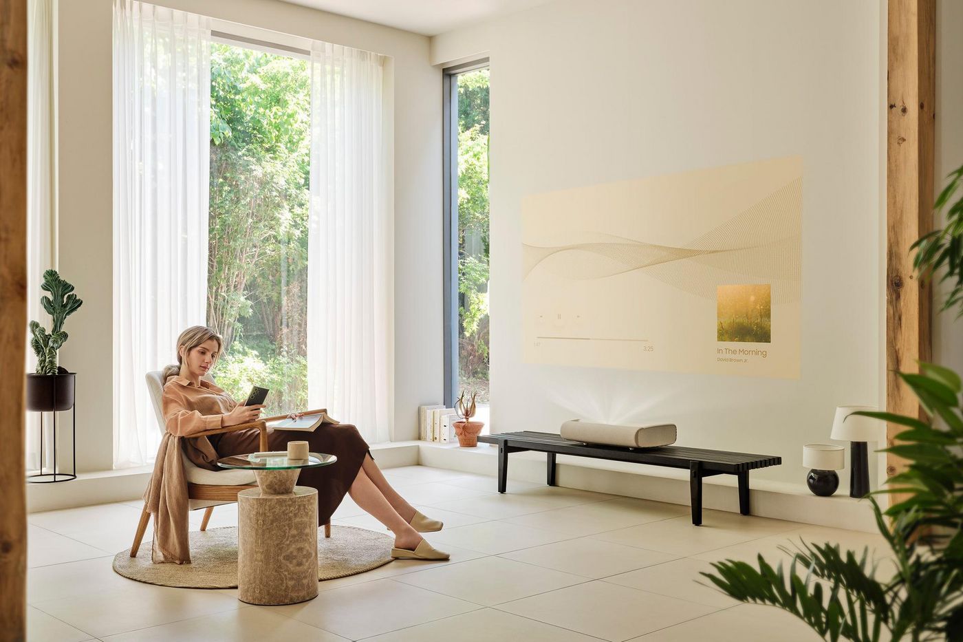 Мултимедиен проектор Samsung Projector SP-LPU9DSAX White - PN SP-LPU9DSAXXXE