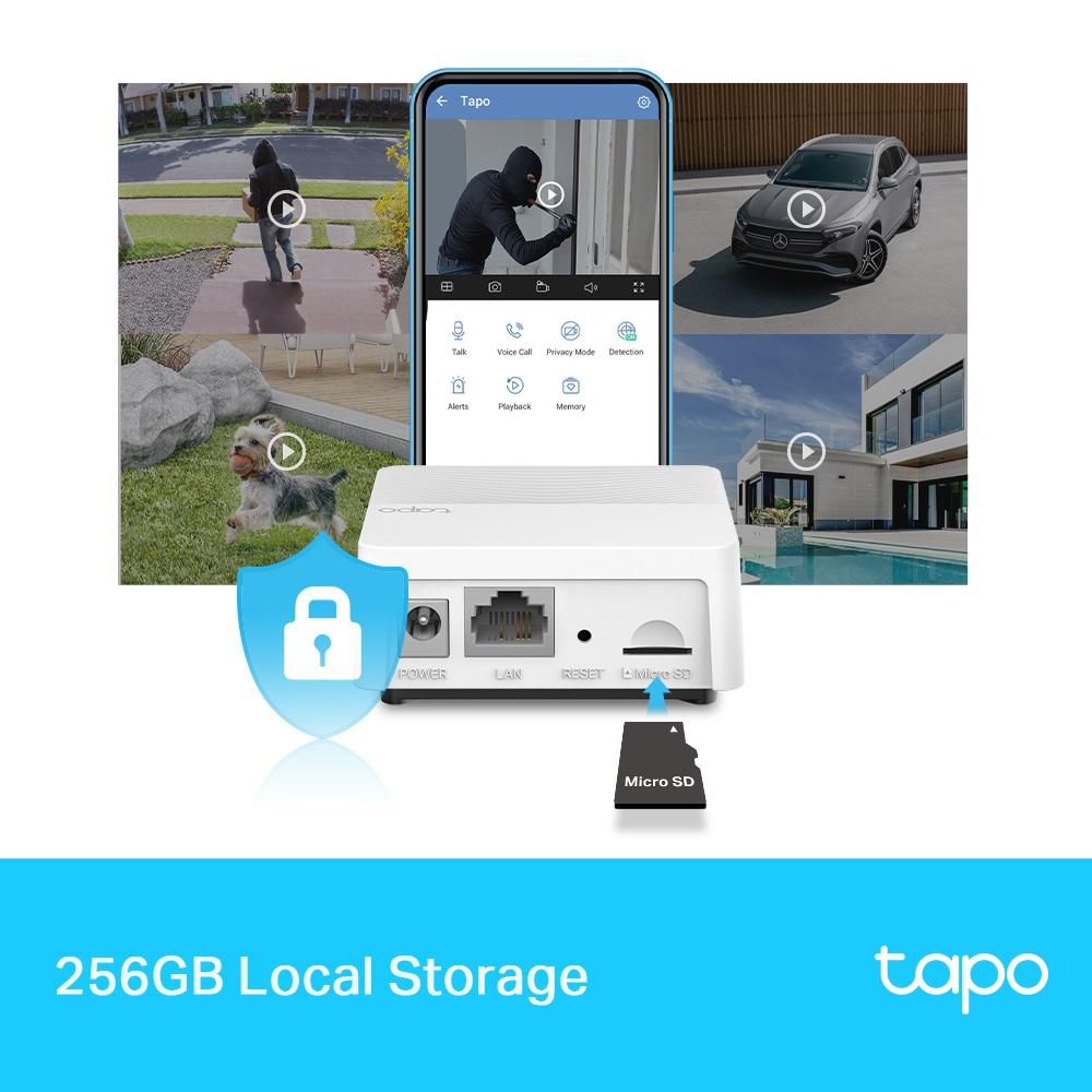 Интелигентен хъб TP-LINK Smart Home Hub H200 / Tapo H200 - White - PN Tapo H200