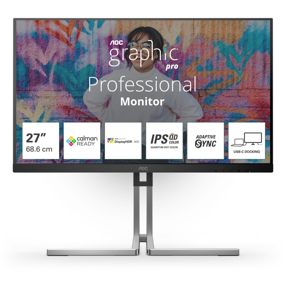 Монитор 27" AOC Monitor Graphic Pro - PN Q27U3CV