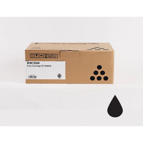 Тонер касета за Ricoh Aficio SP3500 Series - Toner - SP3400LE / 407647 - Black - (406523) - PN 407647