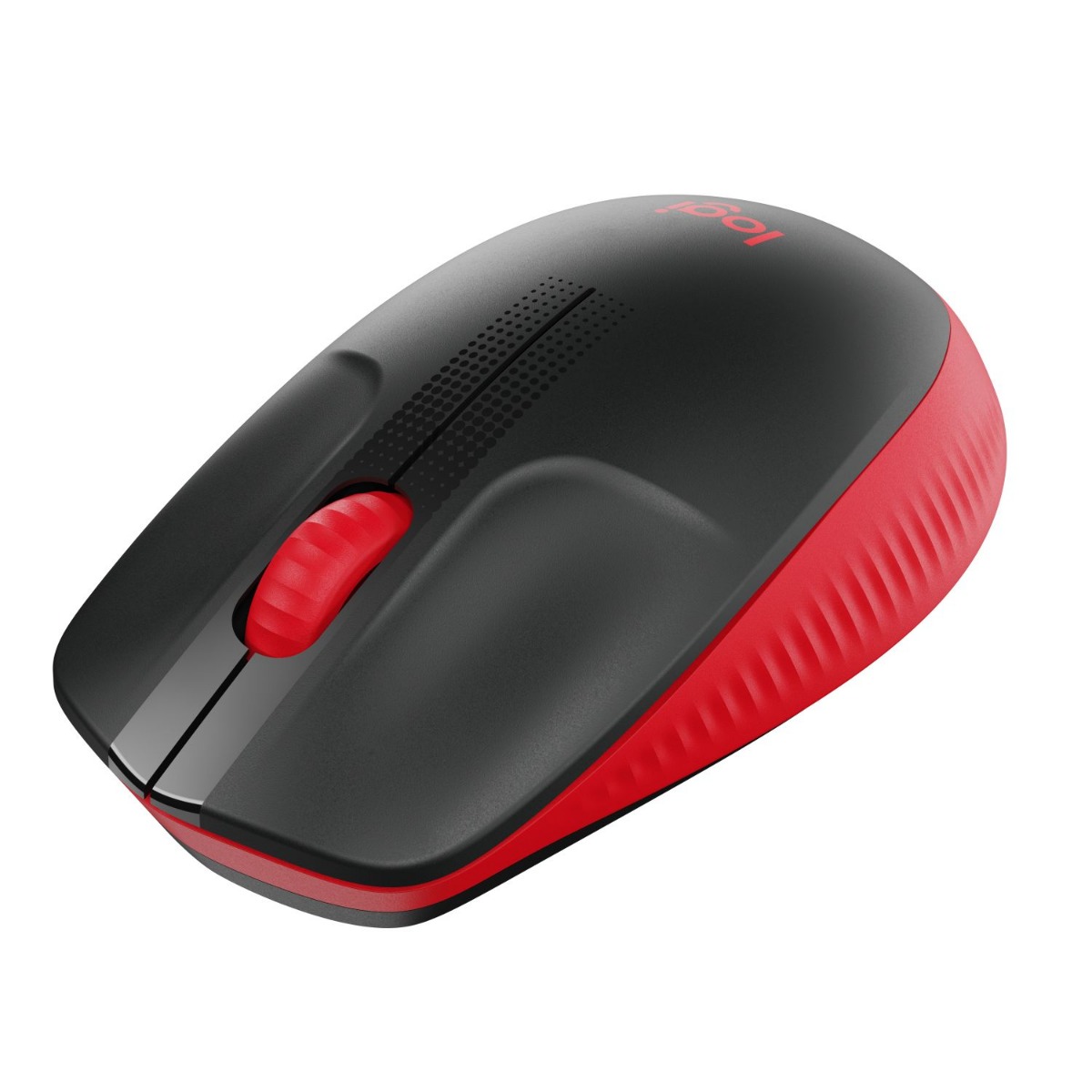 МИШКА LOGITECH M190 - wireless mouse, RF Wireless, Alkaline - Wireless / Безжична - Red - PN 910-005908