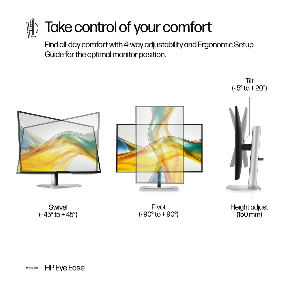 Монитор 27" HP Monitor 9D9S0UT / 9D9S0UT#ABB Black - PN 9D9S0UT#ABB