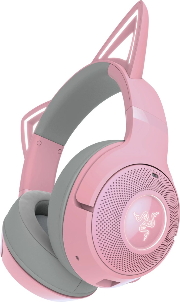 Гейминг слушалки Razer Headset Kraken Kitty V2 BT / RZ04-04860100-R3M1 - Pink - PN RZ04-04860100-R3M1