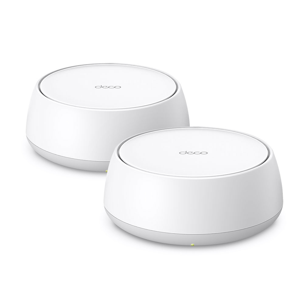 Безжична Wi-Fi система TP-LINK Mesh-WLAN-System BE25 / DECO BE25(2-PACK) - White - Double pack - PN DECO BE25(2-PACK)