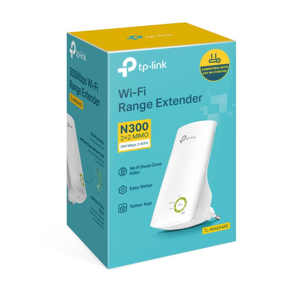 Разширител на обхват TP-LINK Repeater TL-WA854RE / TL-WA854RE - White - PN TL-WA854RE