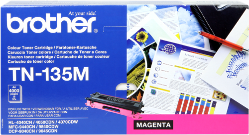 КАСЕТА ЗА BROTHER HL 4040CN/4050CDN/4070VDW/DCP 9040CN/9045CDN/MFC 9440CN/9840CDW - Magenta - PN TN135M (TN-135M)